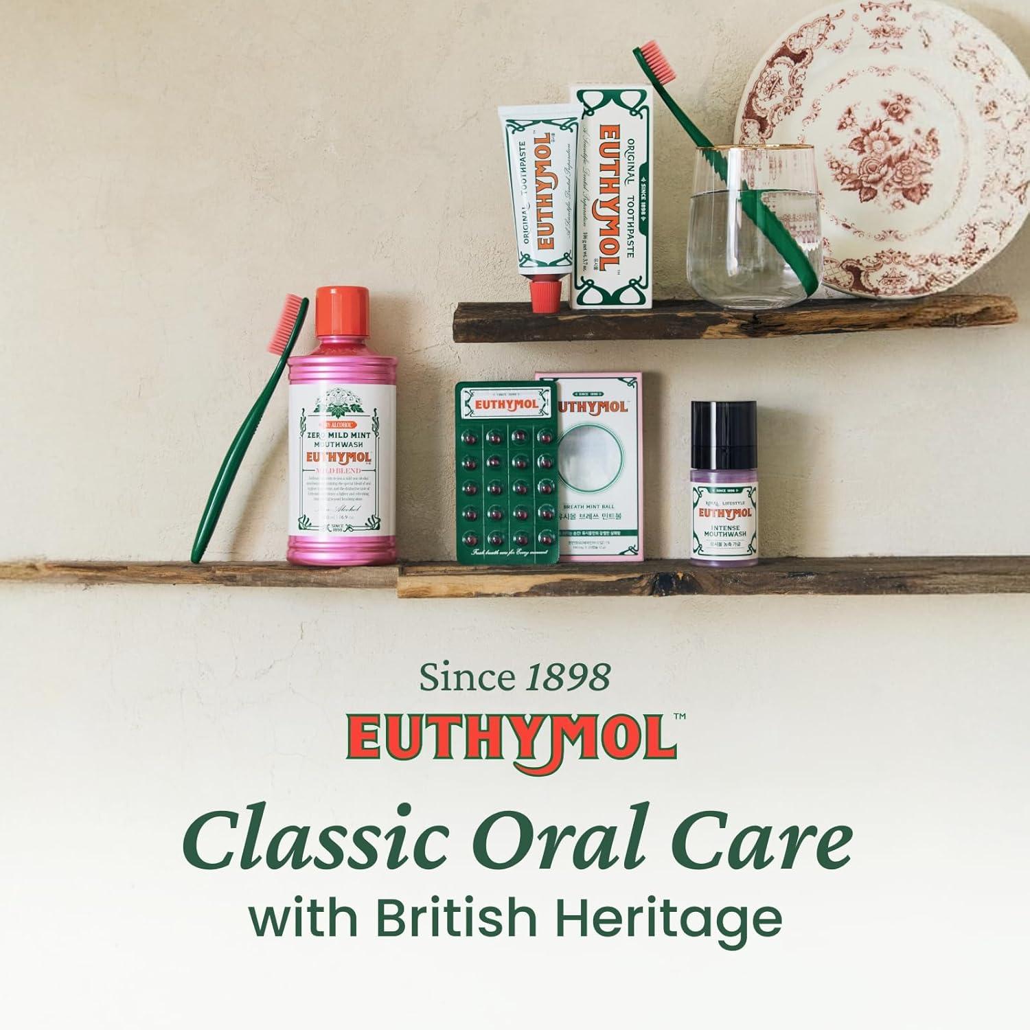 image:imageEUTHYMOL Original Pink Toothpaste 37fl oz 2eaPack of 2 FluorideFree Toothpaste for Sensitive Teeth amp Gum Bad Breath Cavity Prevention 12Hour Long Lasting Freshness with Wintergreen37 Ounce Pack of 1